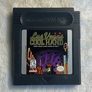 Nintendo Game Boy Las Vegas Cool Hand Cartridge - Black